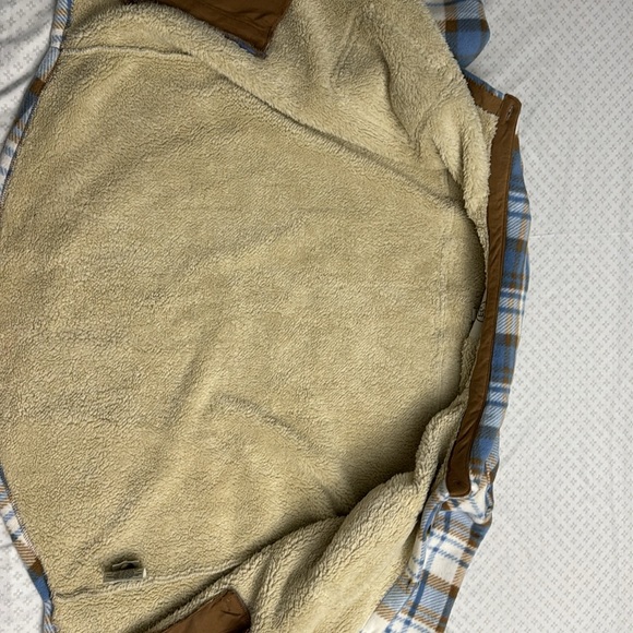 Sage flannel jacket! worn twice! great condition - Picture 5 of 5